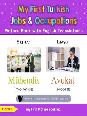 cover image of My First Turkish Jobs and Occupations Picture Book with English Translations